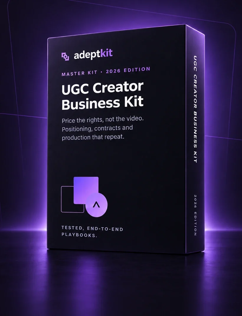 UGC Creator Business Kit