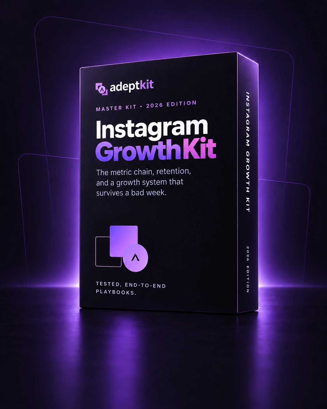 Instagram Growth Kit product mockup