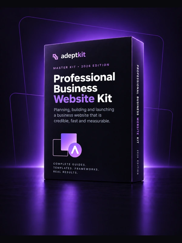 Professional Business Website Kit