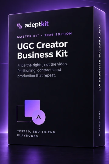 UGC Creator Business Kit